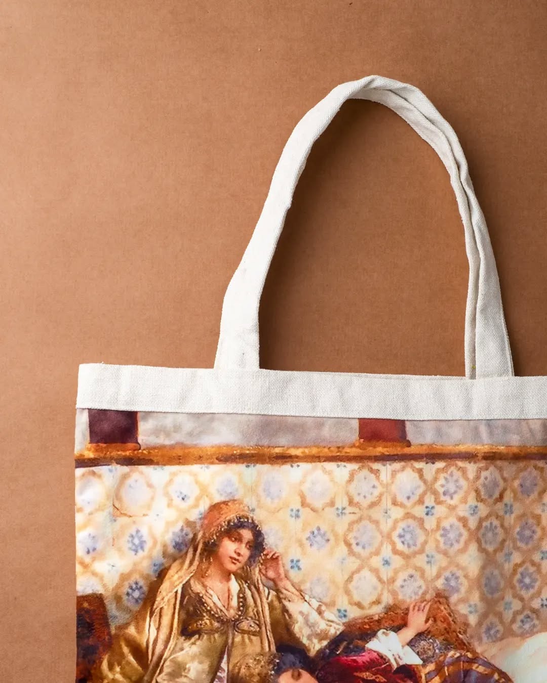 Vintage Art Canvas Tote - OFOUQ